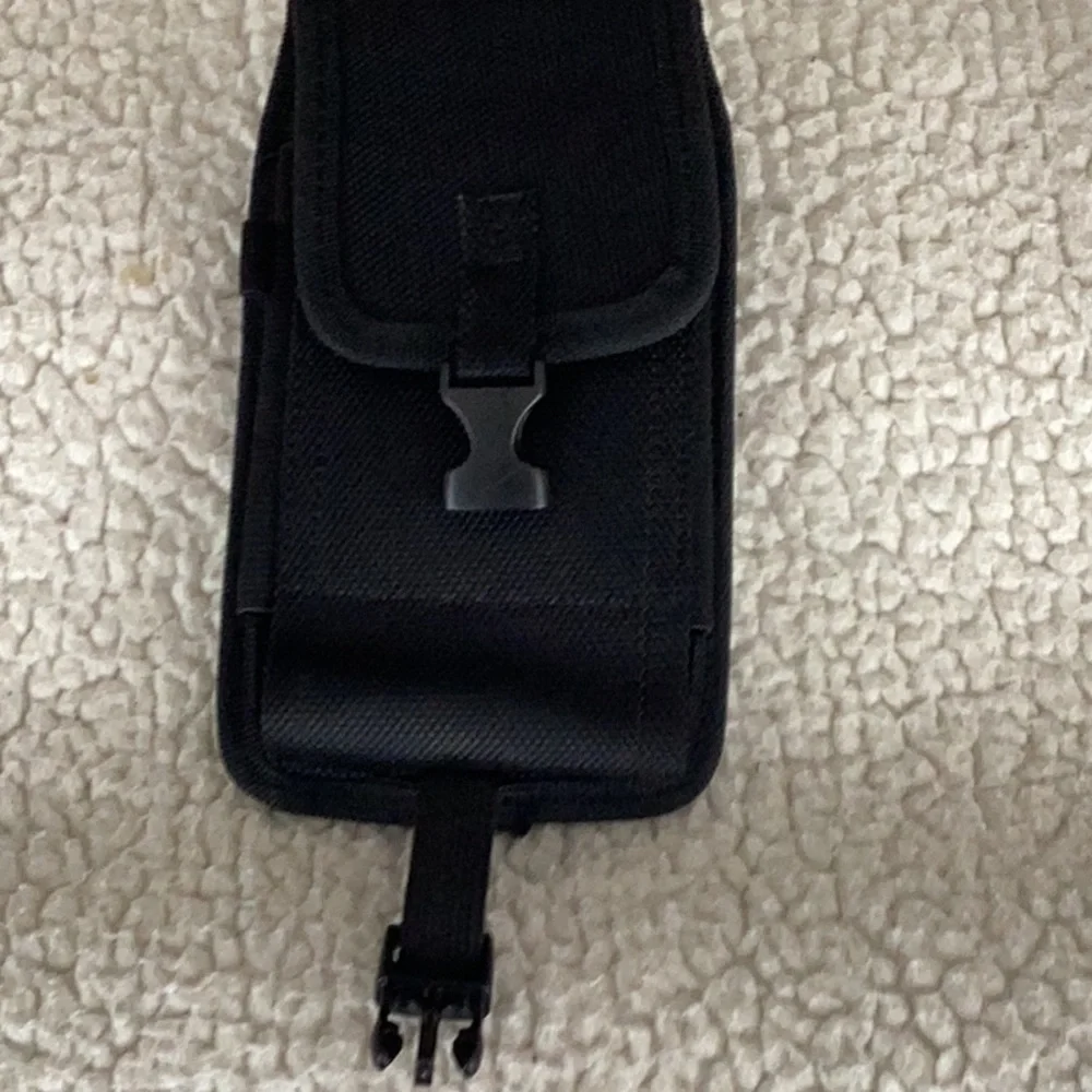 Premium Black Nylon Cell Phone Holster